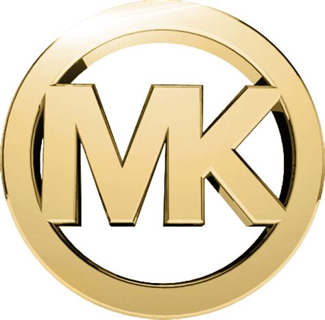 gold michael kors logo